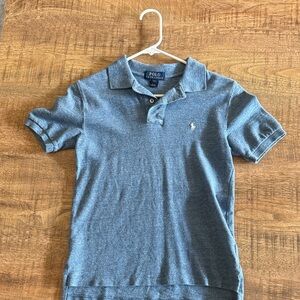 Polo by Ralph Lauren Kids Heather Blue Polo Shirt